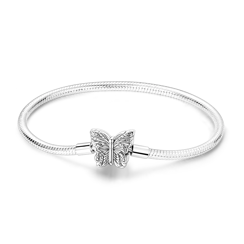 925 Sterling Silver Bracelets 17-20CM Original Golden - KTB116 / 19cm / United States, KTB116 / 20cm / United States, KTB116 / 17cm / United States, KTB116 / 18cm / United States