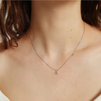 ANDYWEN 925 Sterling Silver Gold Small 26 Letters A- Z