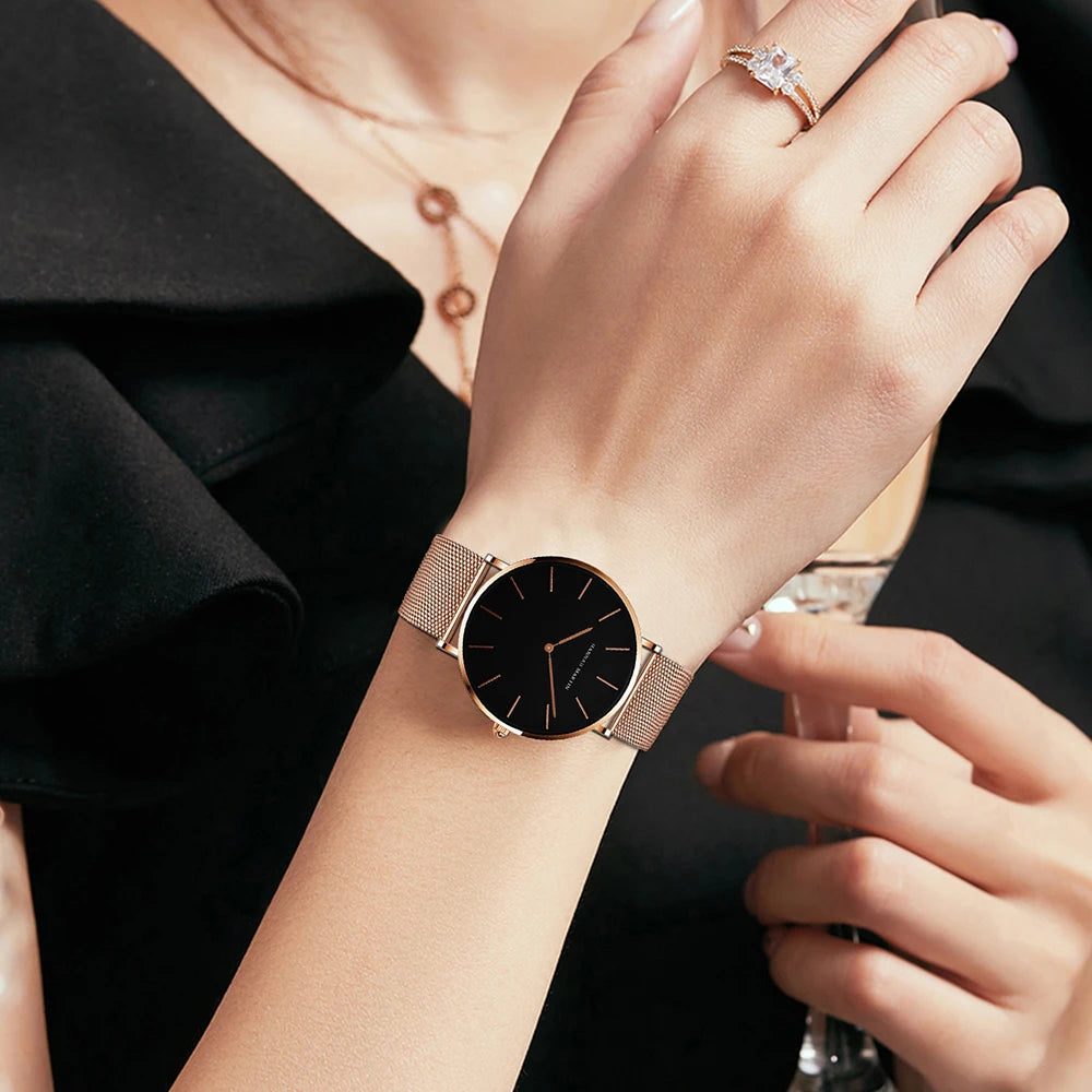 2023 New Women Bracelet Watch 1 Set Japan Quartz.