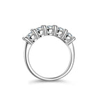 JoyceJelly 4mm D Color VVS Moissanite Ring For Women