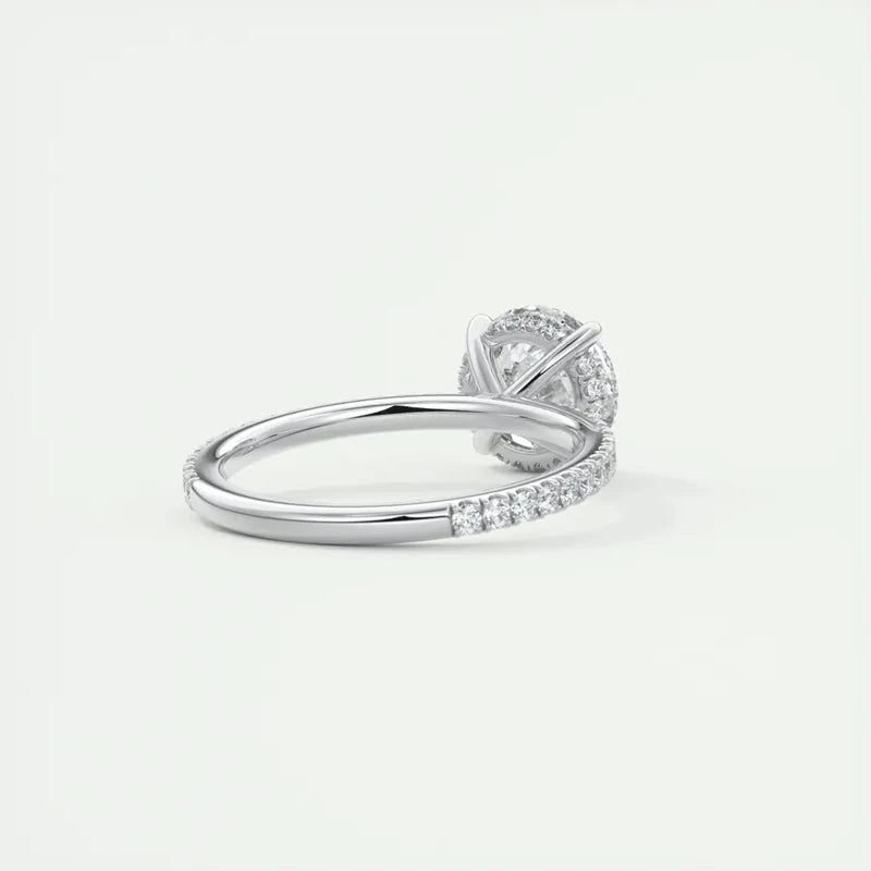 Classic 925 Sterling Sliver Engagement Wedding Promise