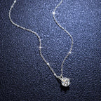 Luxus Platin Pt950 Anhänger Moissanit Diamant