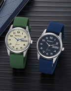Berny Men's Watches Calendar Weeks Quartz Men.