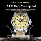 POEDAGAR Original Business Man Wristwatch Waterproof