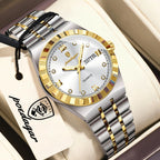 Poedagar Casual Damen-Armbanduhr Leuchtend Wasserdicht