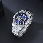 [4 montres à quartz d'affaires] Grand cadran tendance