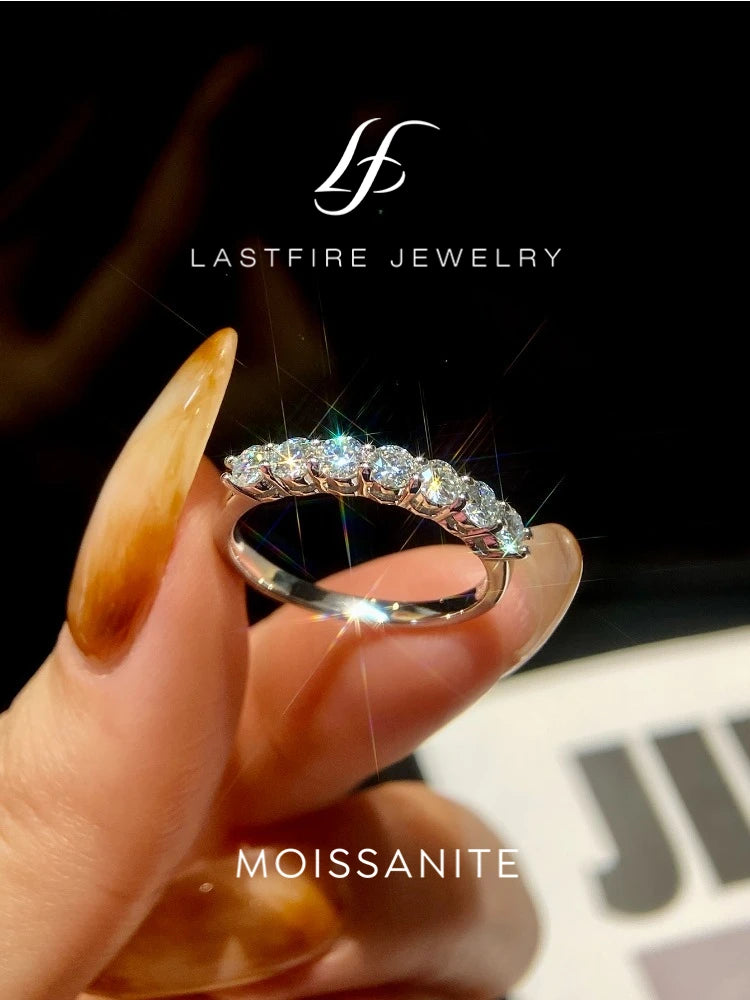 Novary Real Moissanite Ring 925 Sterling Silver