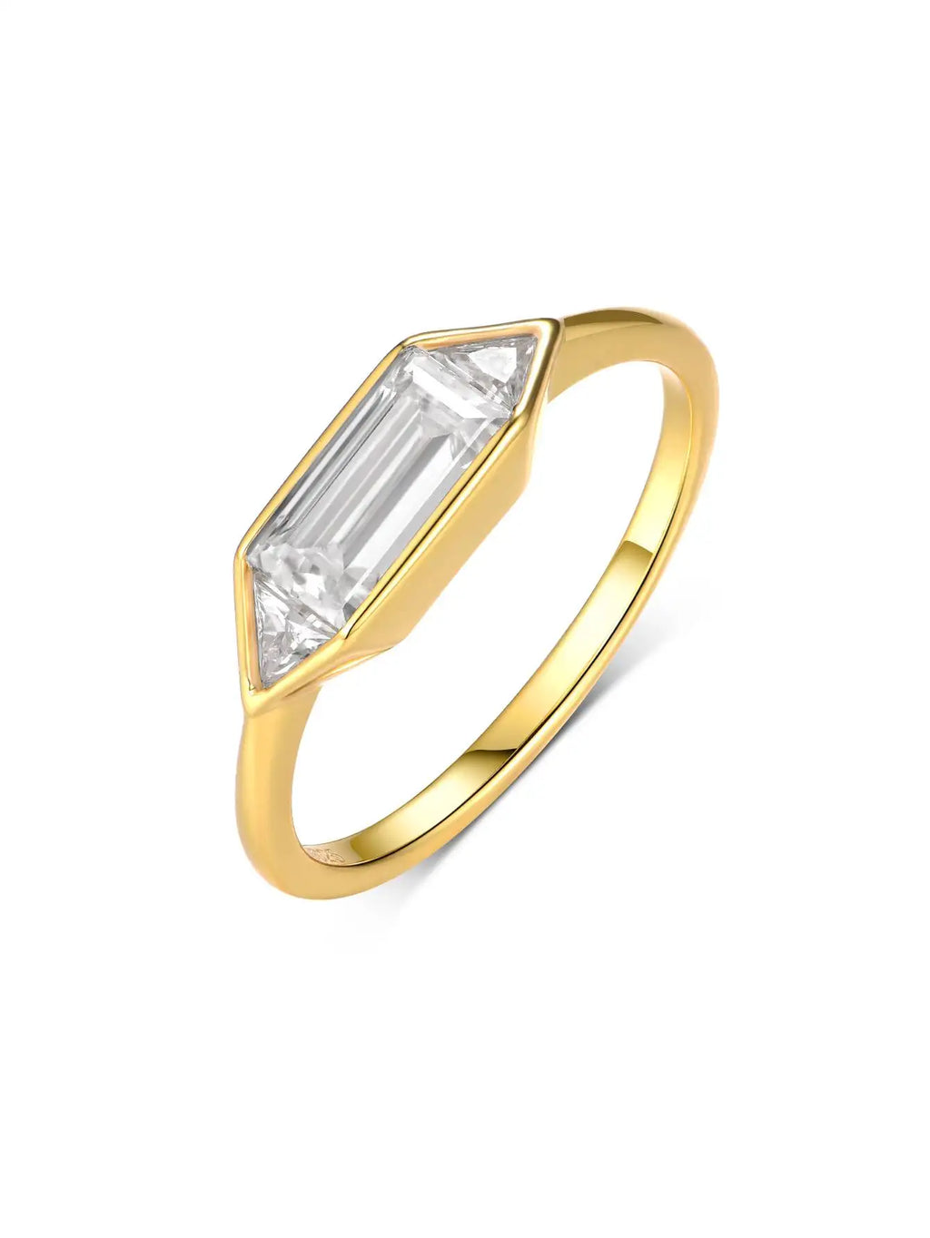 S925 Silver Moissanite Ring, A Fine Jewelry Piece,