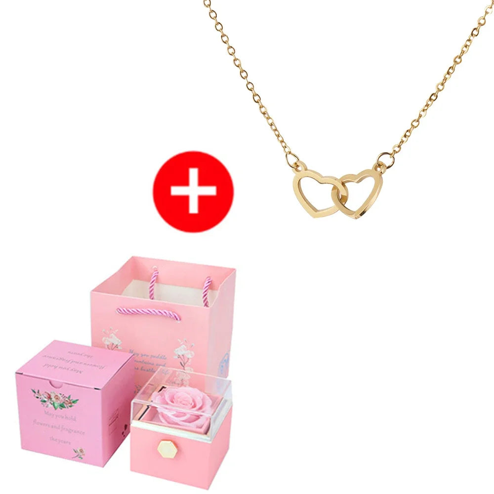 Custom Names Heart Necklace Personalized Jewelry - Style 8