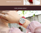 Megir Luxury Fashion Quartz Watch for Female Stude.