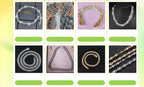 Boucle incurvée Eskeem Luxury plaquée or rose