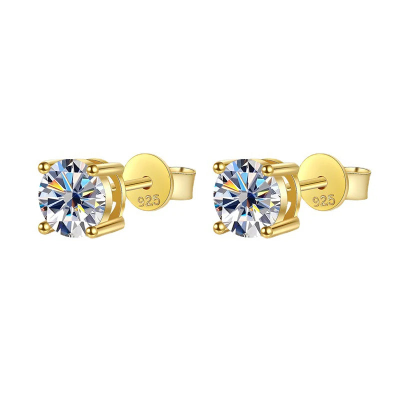JoyceJelly Four Prong 2-4ct VVS D Color Moissanite