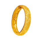 Luxus 24K 9999 reines Gold echtes Gold Damen offene C-