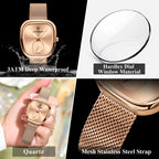 POEDAGAR Luxury Fashion Elegant Ladies Watch