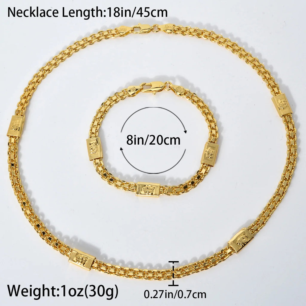 Italian Jewelry Set 18K Gold Plated Latest Design
