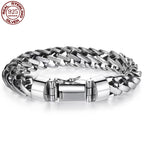 Toller Verkauf 100 % Sterlingsilber 925 Punk Minimali