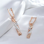 Wbmqda 3Pcs 585 Rose Gold Silver Color Mix Geometr.