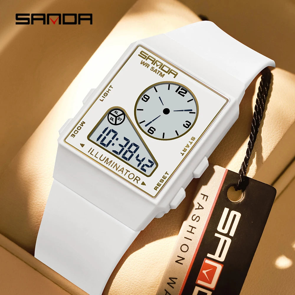 Sanda 6338 Fashion 2026 New Dual Display Electroni