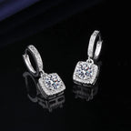 0.5-1 Carat Moissanite Earrings for Women