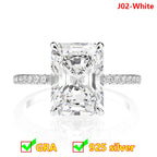 2026 New DJMAX Radiant Moissanite Rings