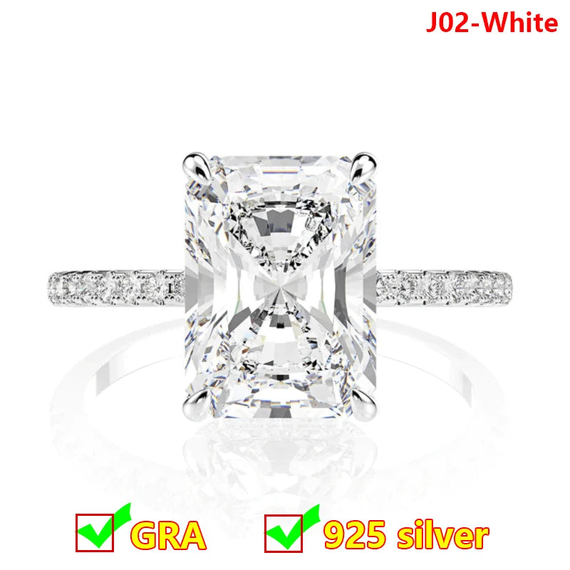 2026 New DJMAX Radiant Moissanite Rings