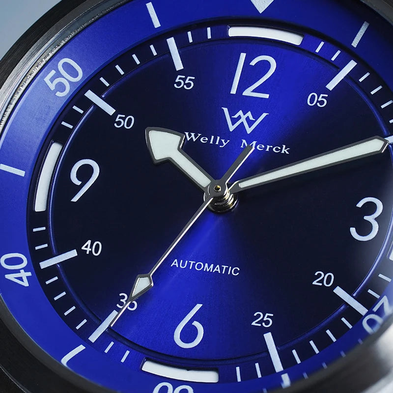 WM Watch Automatic Mechanical Watches Water Resist