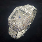 Luxury Diamond Watch for Men Hip Hop Style Bling Bling