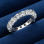 Rrjzz 4MM Full Moissanite Wedding Eternity