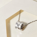 S 925 sterling silver diamond studded 18K gold premium