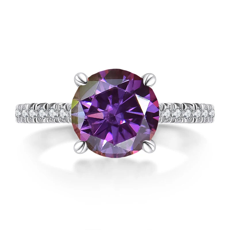 JoyceJelly 2CT 3CT Portuguese Cutting Moissanite
