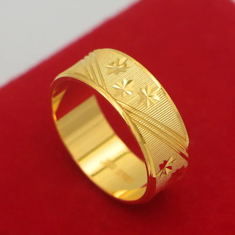VivoGoldCouple men and women 9999 24K real gold