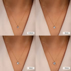 Rinntin Moissanite Diamond Heart Pendant 1-4CT