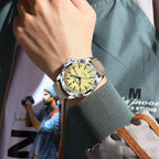 POEDAGAR Original Business Man Wristwatch Waterproof