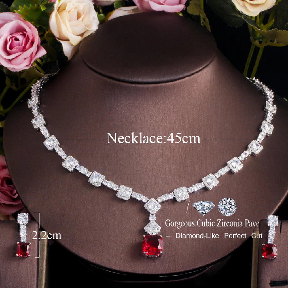 ThreeGraces Elegant Yellow CZ Crystal Silver