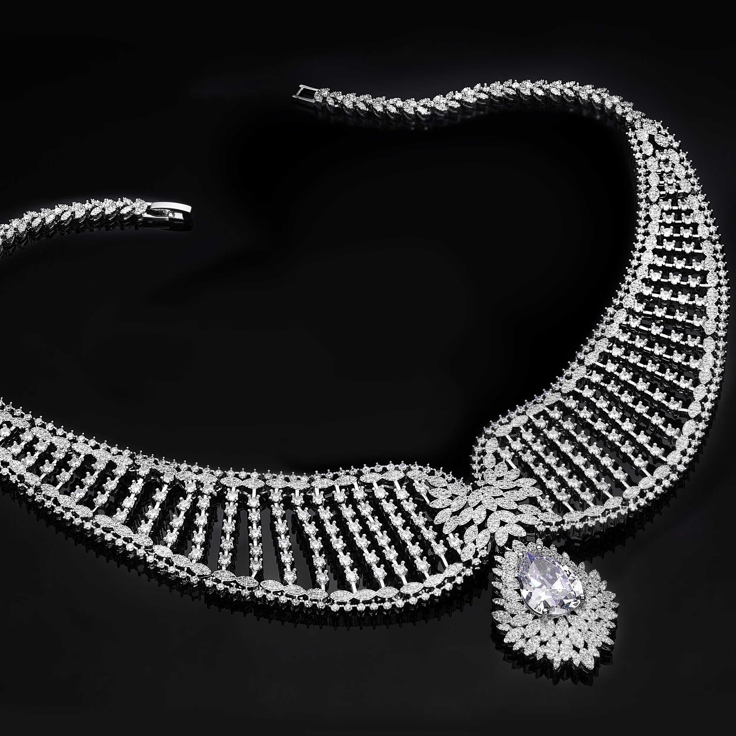 2023 New Dubai 4-Piece Jewelry Set Angel Design