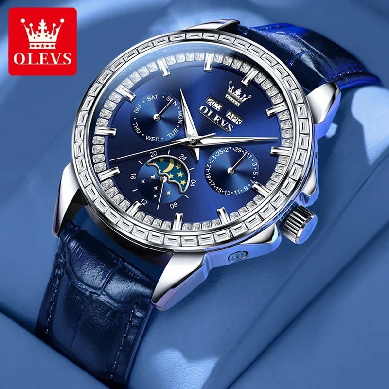 Olevs 6695 NEW Men's Watches Full Multifunctional