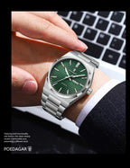 Poedagar Top Original Quartz Men Clock Waterproof