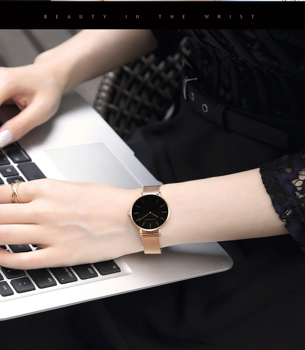 2023 New Women Bracelet Watch 1 Set Japan Quartz
