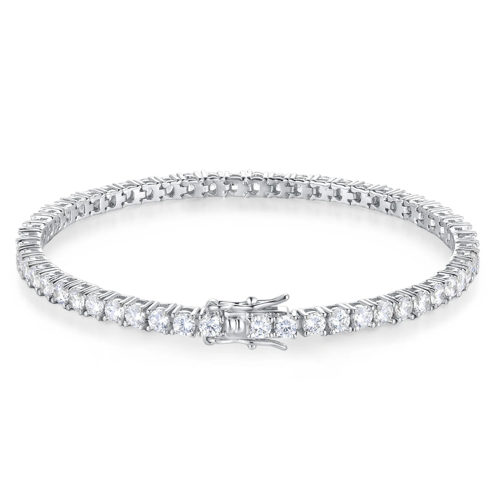 Factory Price D VVS1 Moissanite Tennis Bracelet 925