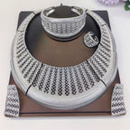 Dubai Damenschmuckset Klassisches Design 18k Gold