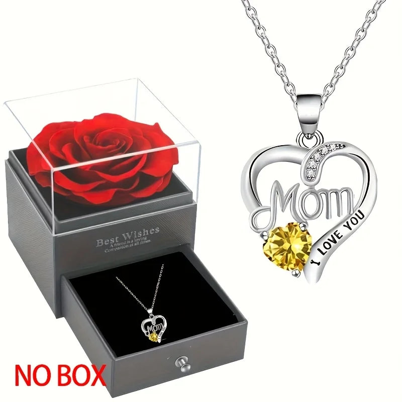 Elegant Style Heart shaped Pendant Necklace Hollow - YF1202-3 / United States
