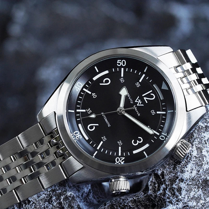 WM Watch Automatic Mechanical Watches Water Resist