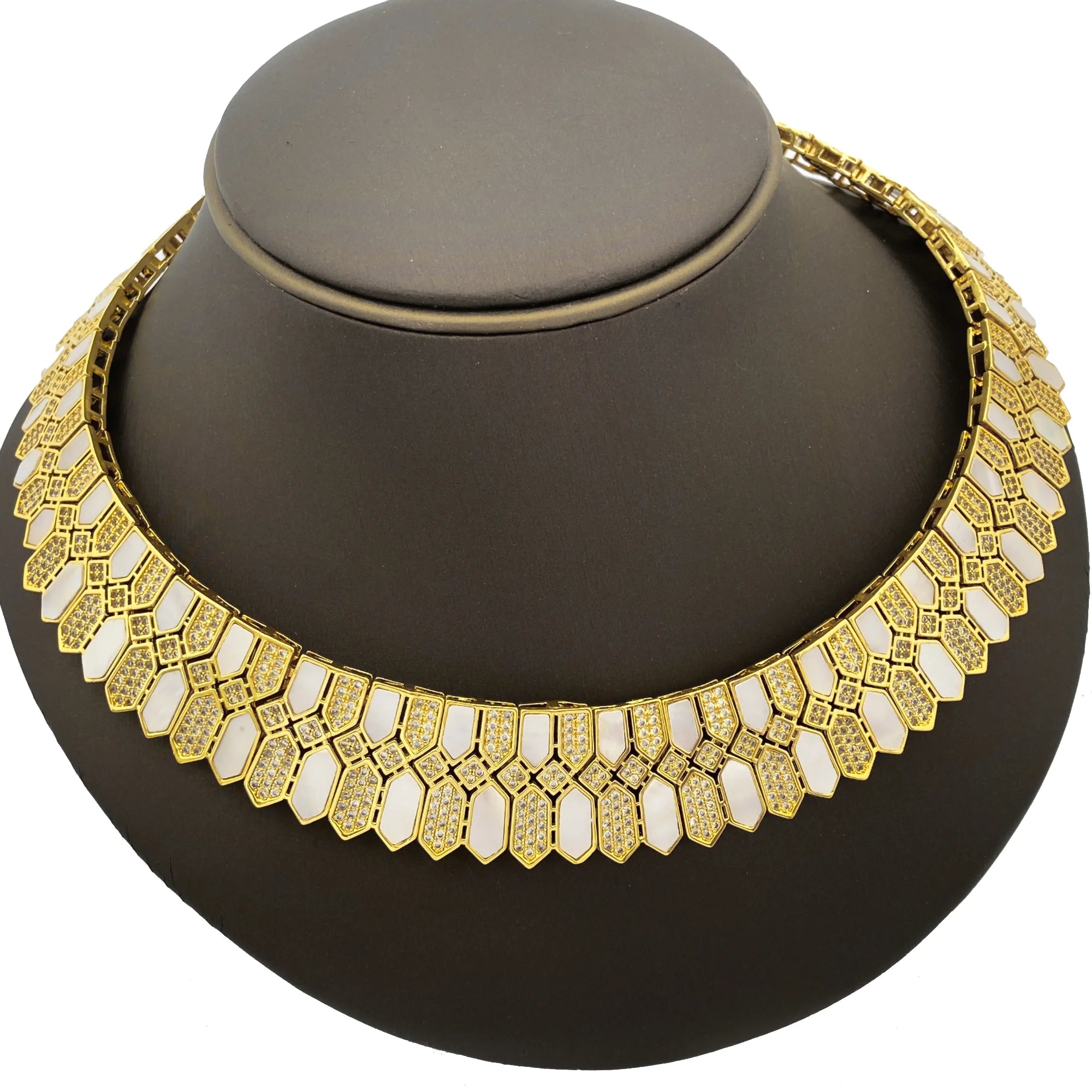 JRH Jewelry Classics Bridal Cubic Zirconia Necklac.