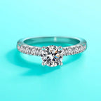 Cbtb Exquisite D Colur 1-3 Carat Moissanite Four Claw