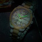 CURREN Men's 42mm Sport Chronograph Steel Watch