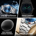 PAAZOMU Luxury Quartz Man Wristwatch Sport Men Watches