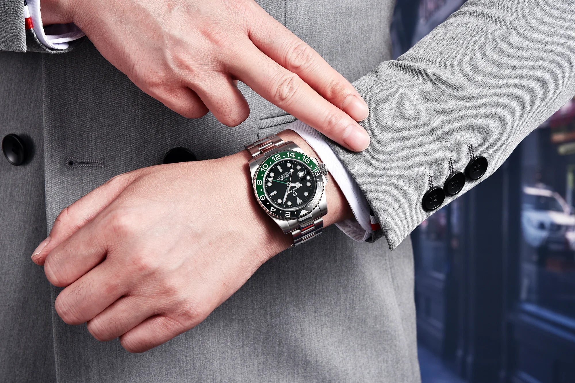 Pagani Design 40MM Ceramic GMT Automatic Watch