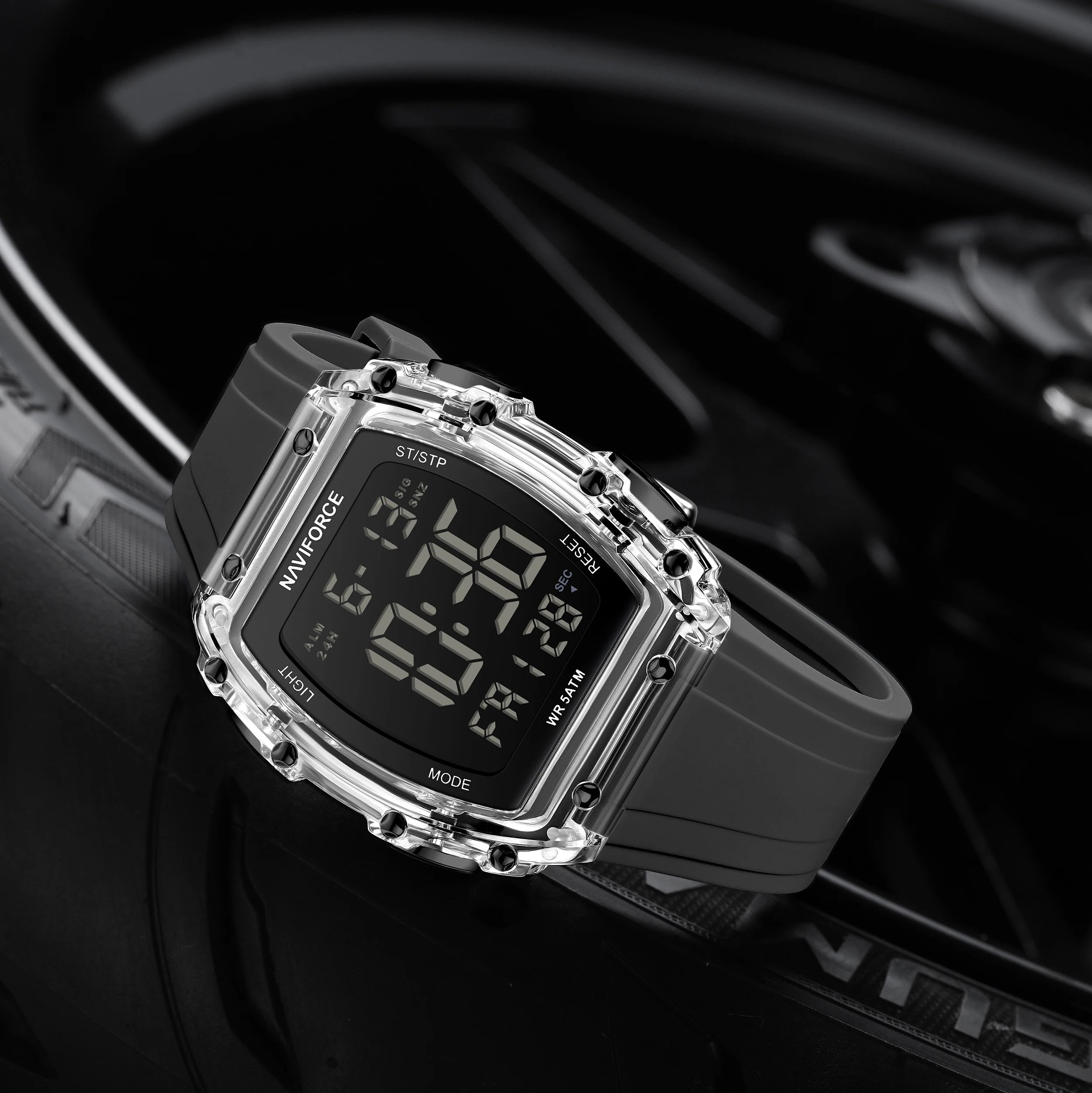 Naviforce 6107 Fashion Student Watch Men's Electro