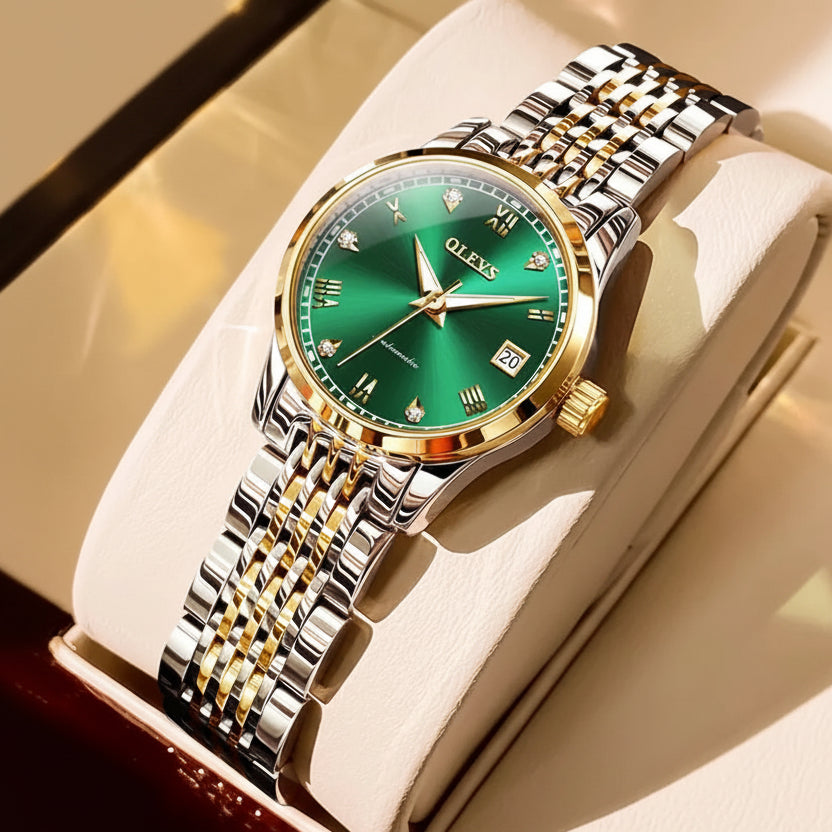 OLEVS 6607+6602 Original Men Women Watch Luxury Brand - Women 5 / United States, Women 5 / China Mainland