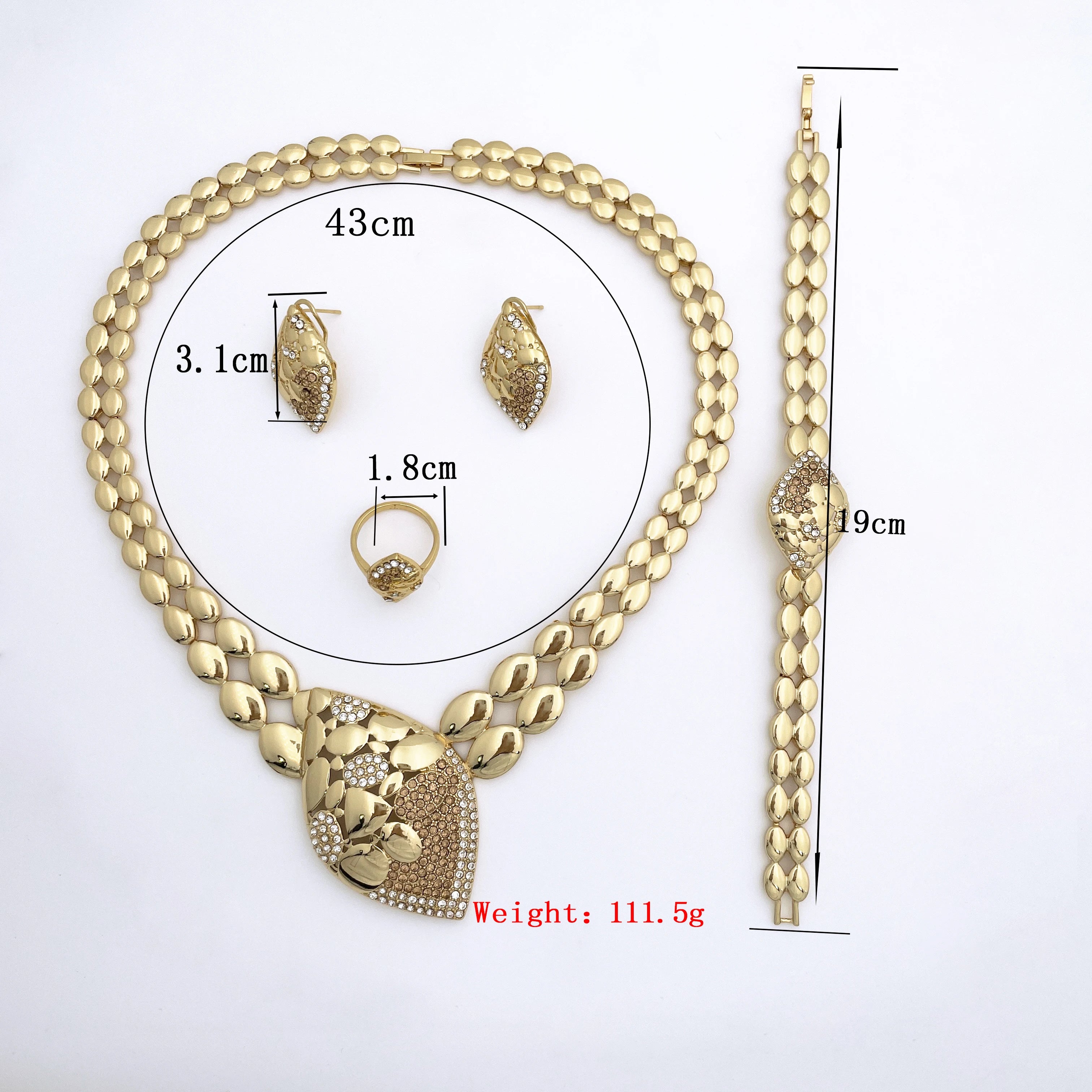 Quality Women Jewelry Sets Luxury Design Dubai
